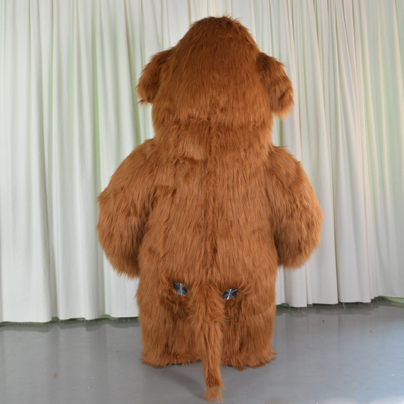 2.6m Latest Design Adult Mammoth Suit Elephant Inflatable Manny Ellie Mascot Costume For Christmas/Halloween Cosplay