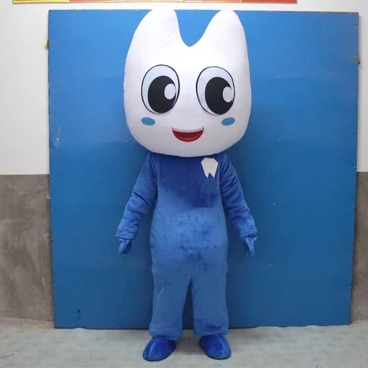 Custom Advertising Tooth Mascot Costume Cartoon Character Teeth Costumes For Adults