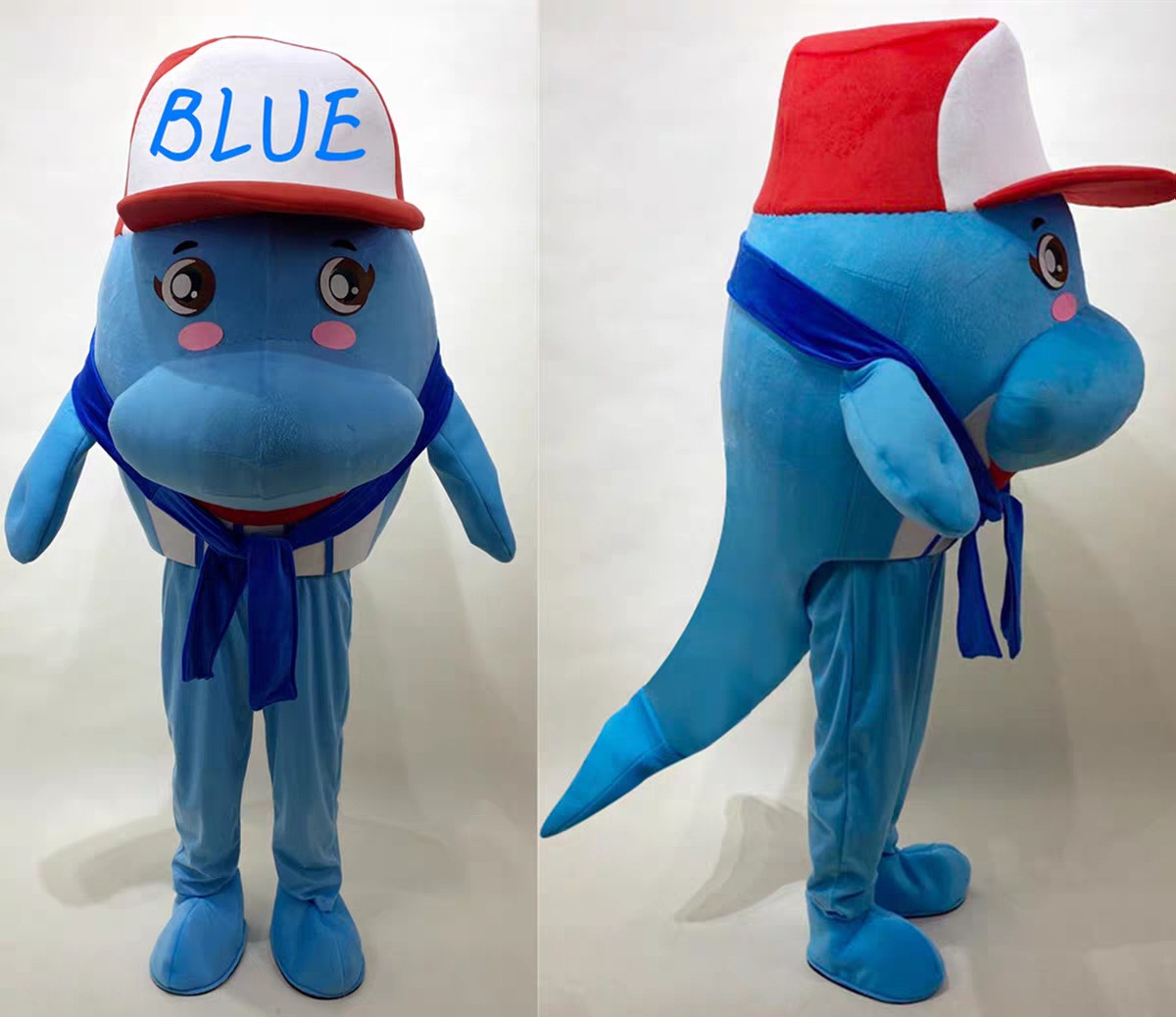 Pink Dolphin Mascot Costumes/fish Mascot Costumes For Sale