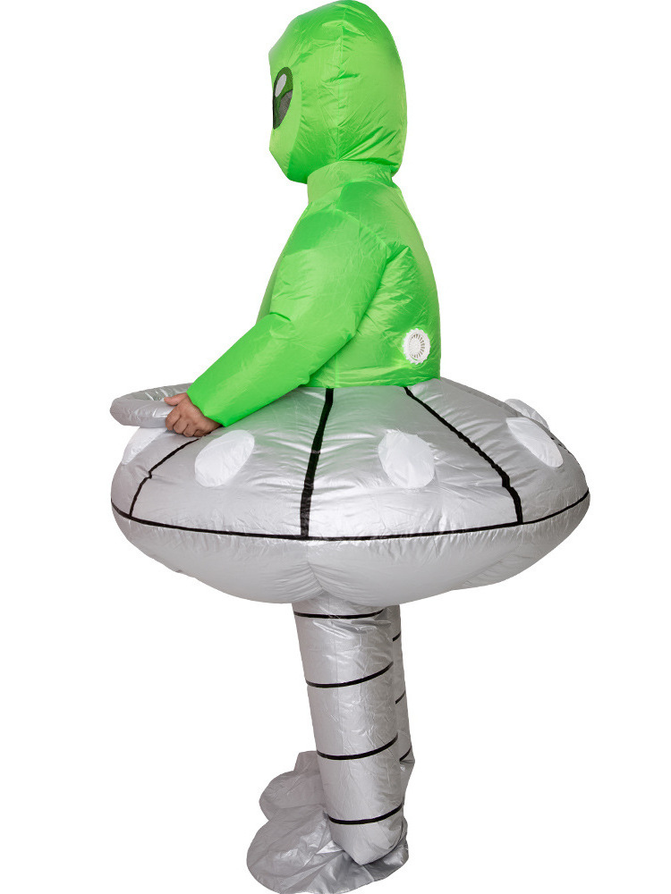 Hot Sell mascot costume cartoon toys carnival alien Inflatable ufo mascot costume inflatable alien costume