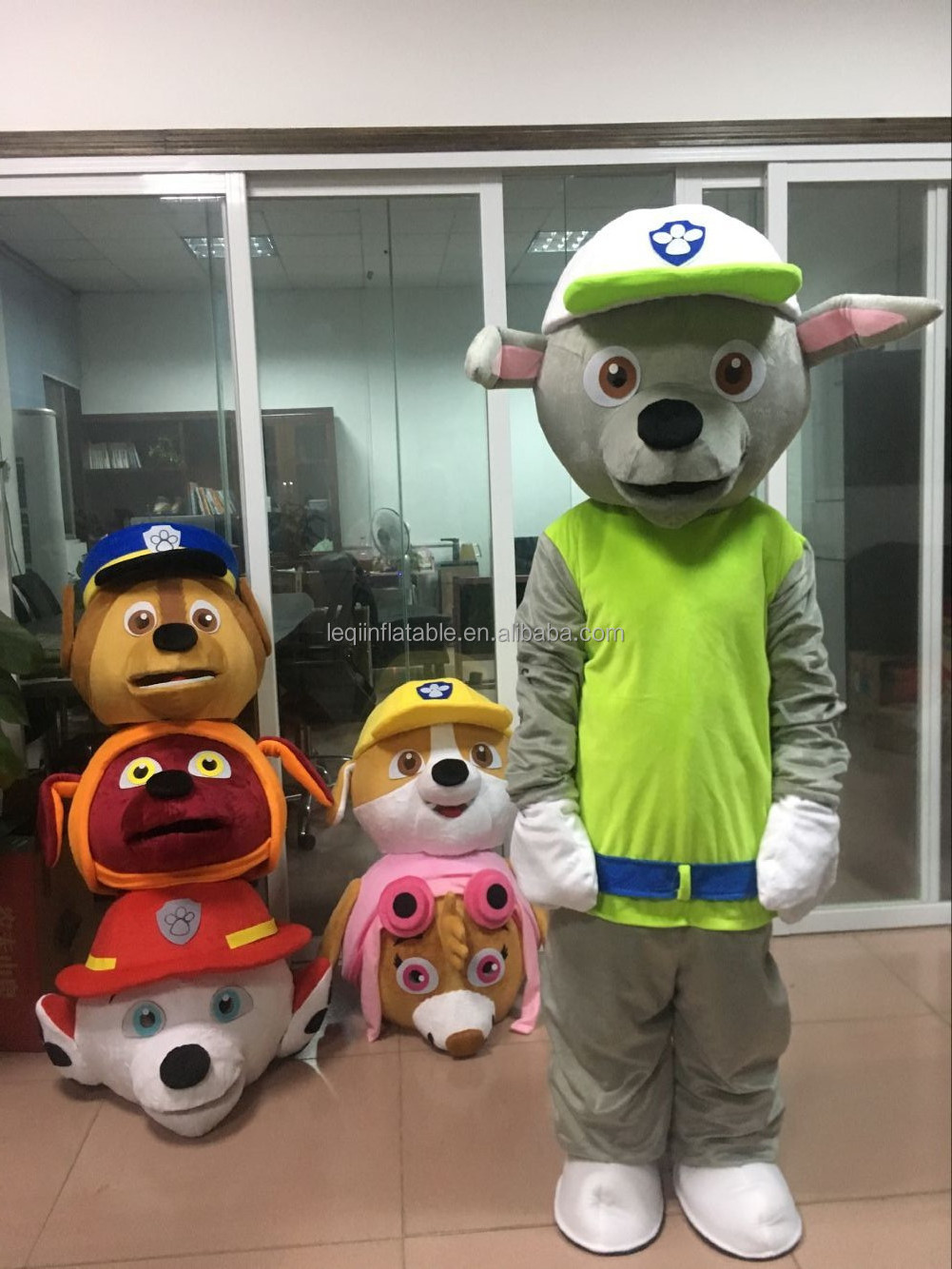 Mascot Cartoon Character Animal Dog Cosplay Mascot Costume Dog Cartoon Mascot Costume For Sale