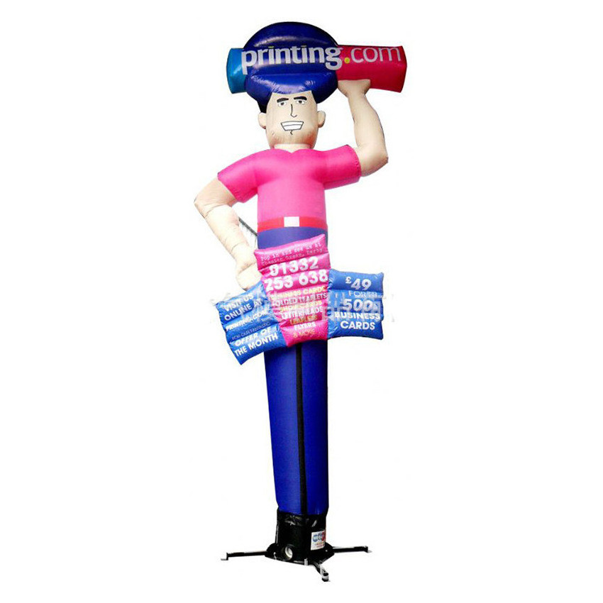 Custom Sky dancers Welcome air dancer inflatable wave man air dancer for advertising