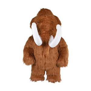 2.6m Latest Design Adult Mammoth Suit Elephant Inflatable Manny Ellie Mascot Costume For Christmas/Halloween Cosplay