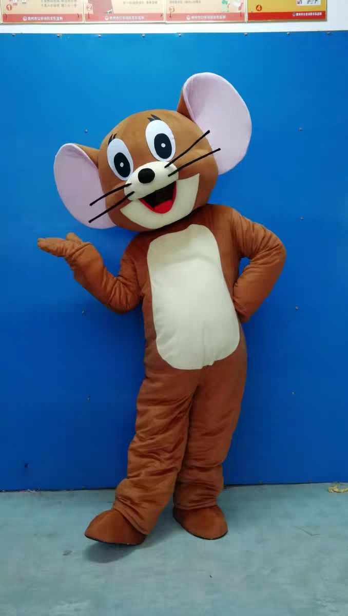 Funny Toys Tom And Jerry Mascot Costume Cartoon Character Cosplay Tom Jerry Costume For Adults