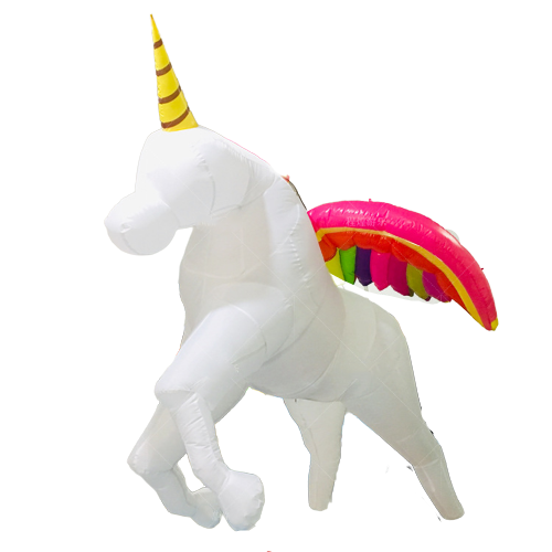 Wholesale Customized Giant Inflatable White Horse For Advertising,Hanged Flying Wings White Horse Inflatables For Ceiling Decor