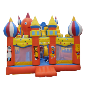 Commercial New Playground Castle Bouncy Castle Inflatable Jumping Castle Slide with Fashion big Balloon