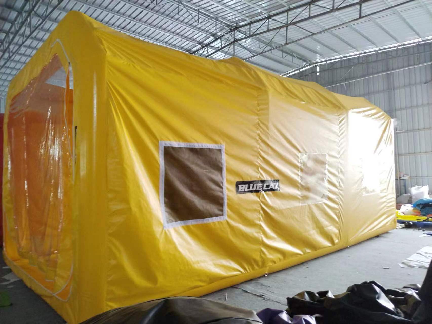 Portable Custom Size Airtight Inflatable Spray Car Painting Booth Car Spray Systems Tent For Sale