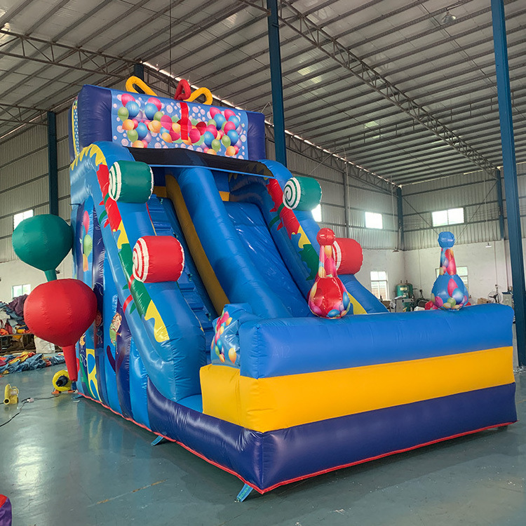 Children Balloons Toys Bounce Bouncy House Carnival Slide Combo Inflatable Jump Castle For Kids