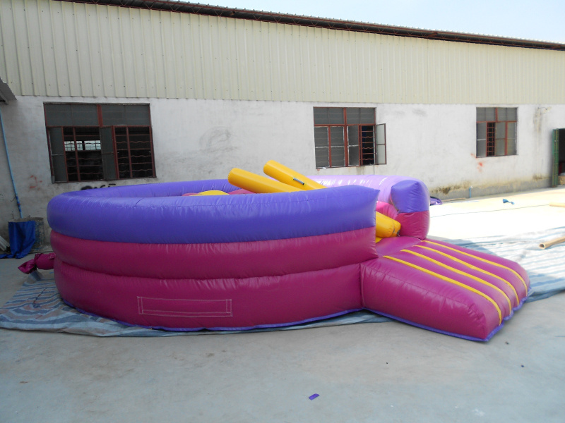 Hot Sale  Blow Up Fighting Sumo Inflatable Boxing Ring Wrestling Arena Jump House Inflatable For Kids