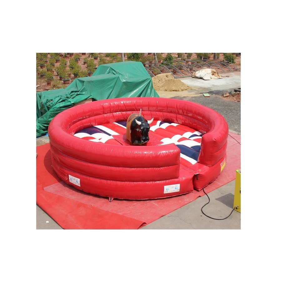 Wholesale Factory Price Rodeo Ride Sport Games Inflatable Bull Mechanical Bull For Commercial Rental