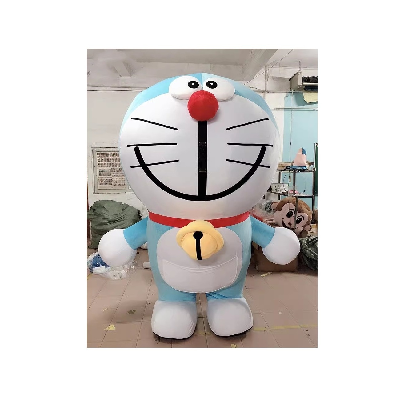 Japan Popular Cartoon Character Doraemon Mascot Costume Inflatable For Sale