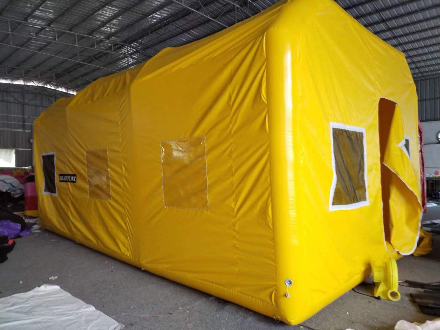 Portable Custom Size Airtight Inflatable Spray Car Painting Booth Car Spray Systems Tent For Sale