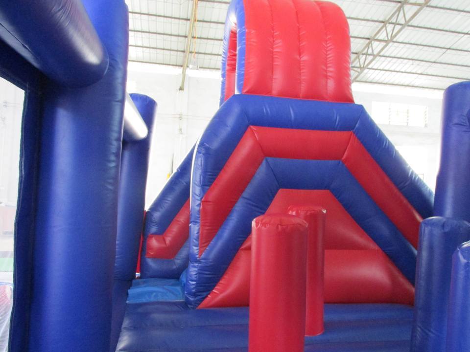 Indoor combo spiderman moonwalk bounce house with slide for Rental  inflatable spiderman playhouse