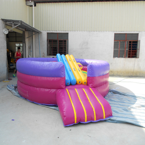 Hot Sale  Blow Up Fighting Sumo Inflatable Boxing Ring Wrestling Arena Jump House Inflatable For Kids