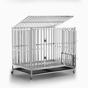 Factory Customized Stainless Steel Pet Cage Strong Outdoor Large Dog Cage