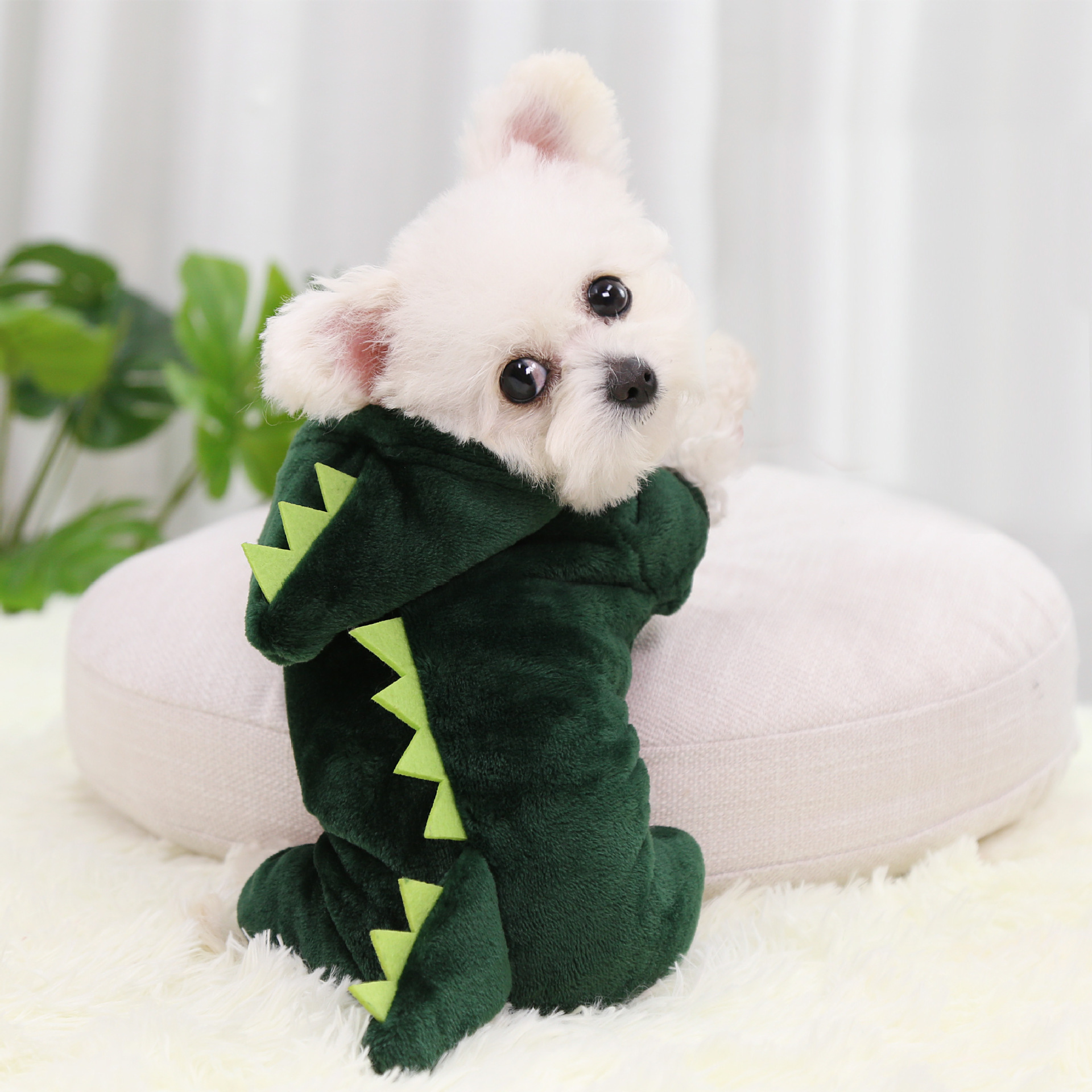 2021 Green Fashion Wholesale Transformed  Pet Apparel Dog Accessories Pet Clothes Winter Bulk