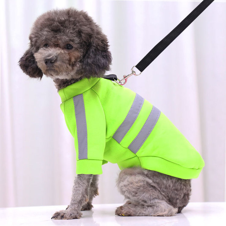 Wholesale Popular Warm Reflective Various Colors Small Neoprene Dog Clothes Pet Accessories