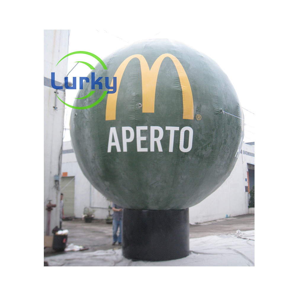 Big M Inflatable Advertising Inflatables Eye-catching Big Ground Inflatable Balloon For Effective Promotion