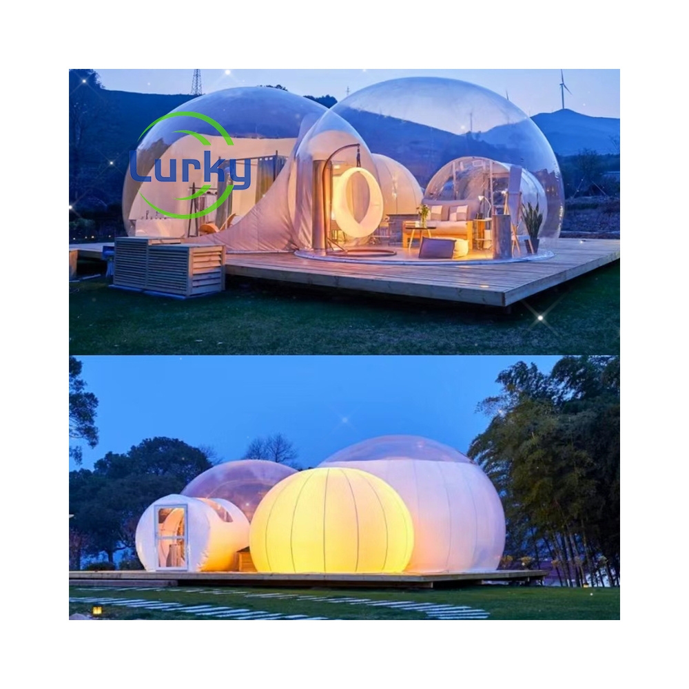 Party Clear Inflatable Bubble House Bubble Tent Kids' Inflatable Balloons Inflatable Dome Bubble Tent