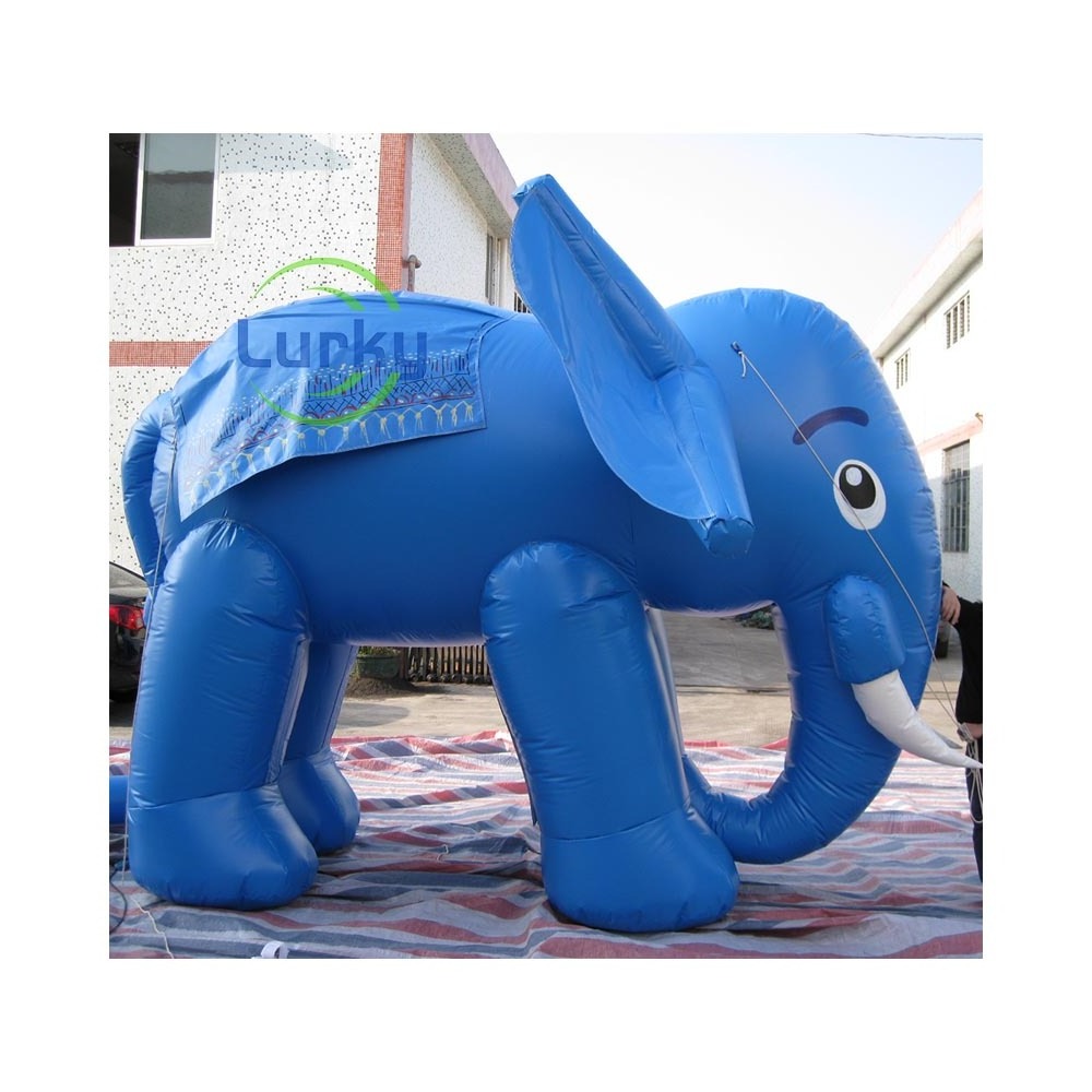 Custom Advertising Cartoon Huge Mascot Characters elephant Decoration Giant Inflatable Astronaut