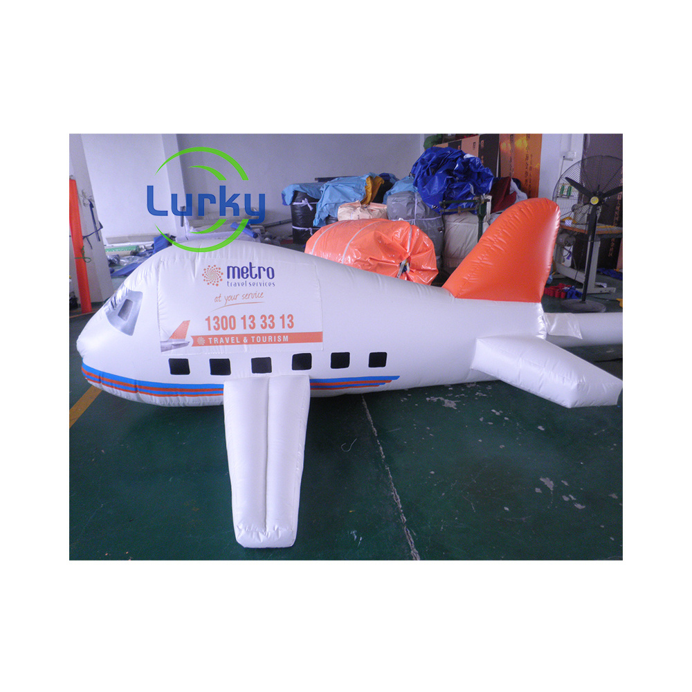 Customized Inflatable Plane Balloon Inflatable Plane Aircraft Model Model Aircraft For Decoration