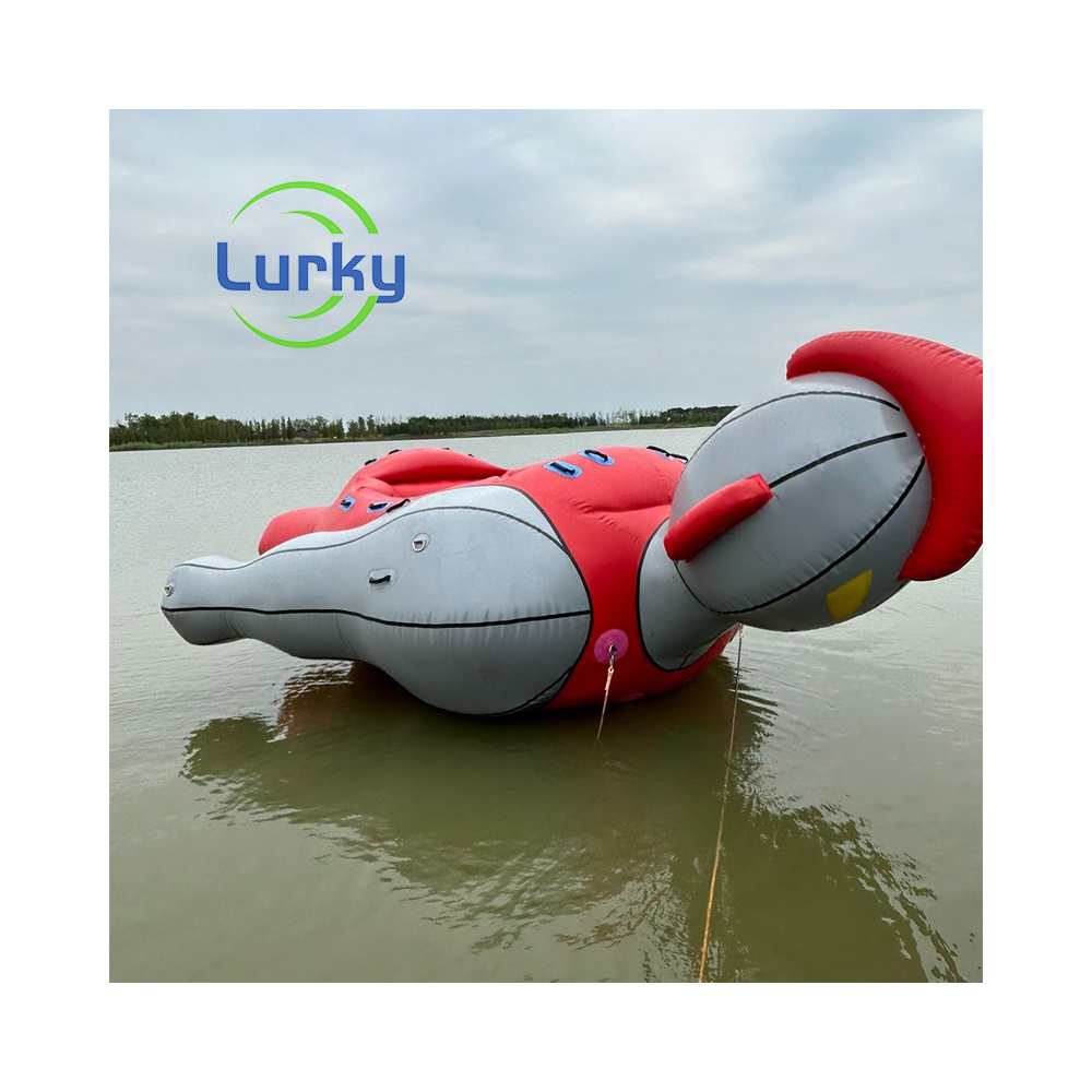 PVC Inflatable Ultraman Toys Inflatable Water Spaceship Inflatable Sofa Motorcycle Towing Flying Fish Boat