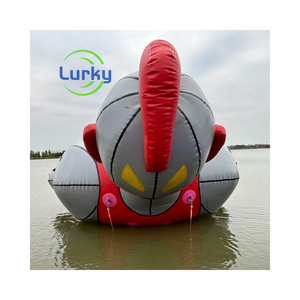 PVC Inflatable Ultraman Toys Inflatable Water Spaceship Inflatable Sofa Motorcycle Towing Flying Fish Boat