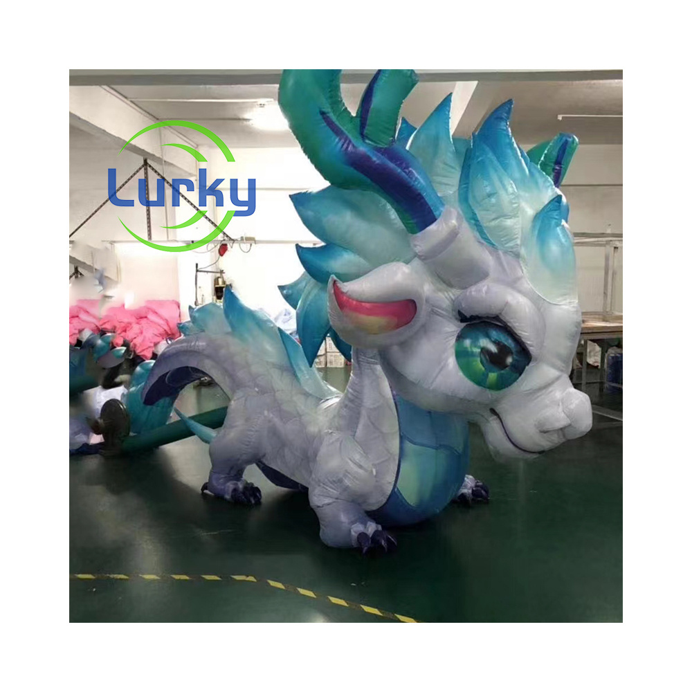 Giant Inflatable Sea Dragon Inflatation Animation Doll Amine Inflatable Stand Up Dragon