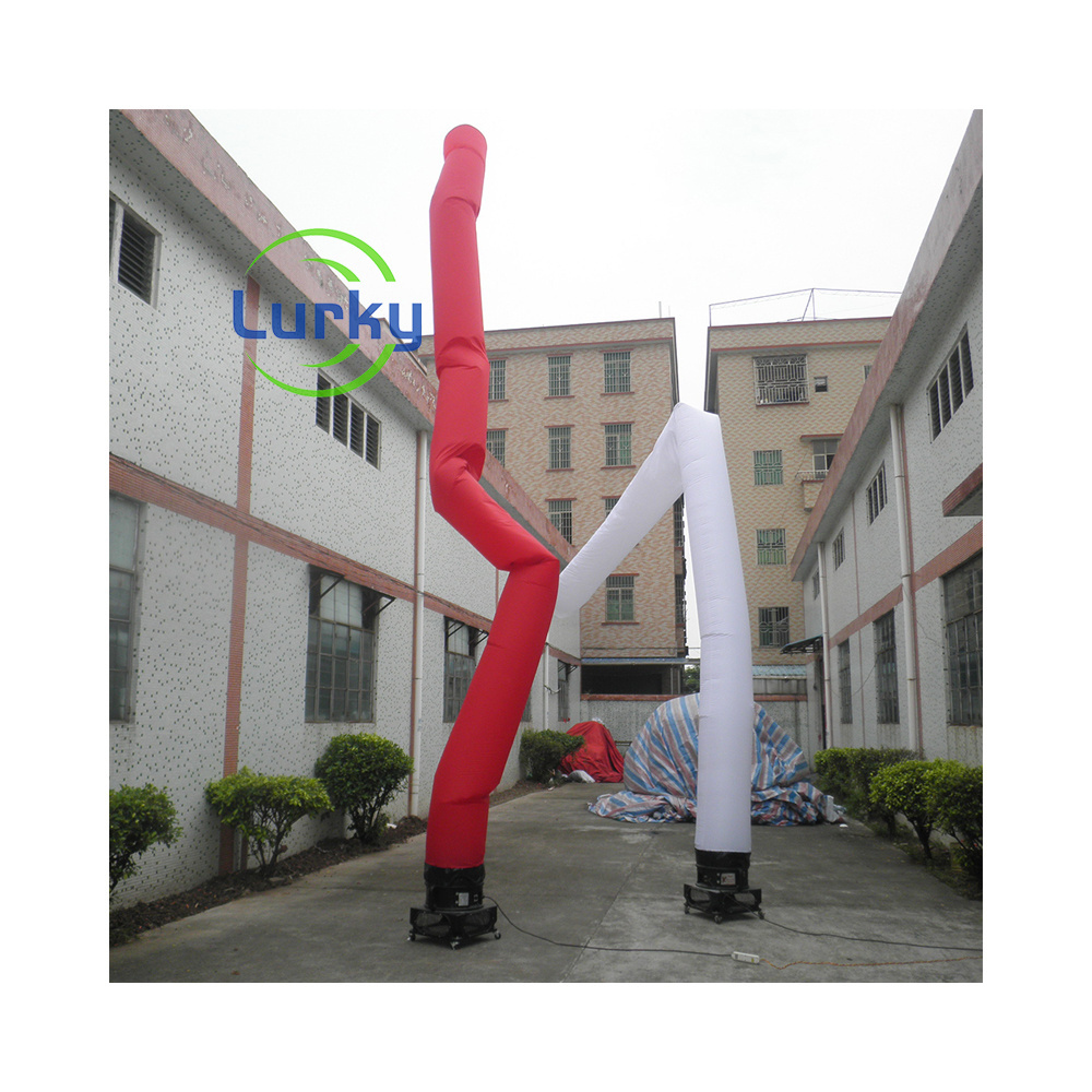 Factory Price Inflatable Wind Man Advertising Arch Door Custom Air Dancer Car Wash Advertising Costume In Air