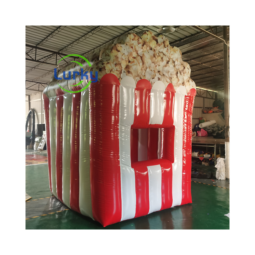 Inflatable Promotional Snack Shop Portable Inflatable Snack Kiosk Booth Inflatable Food Booth Tent