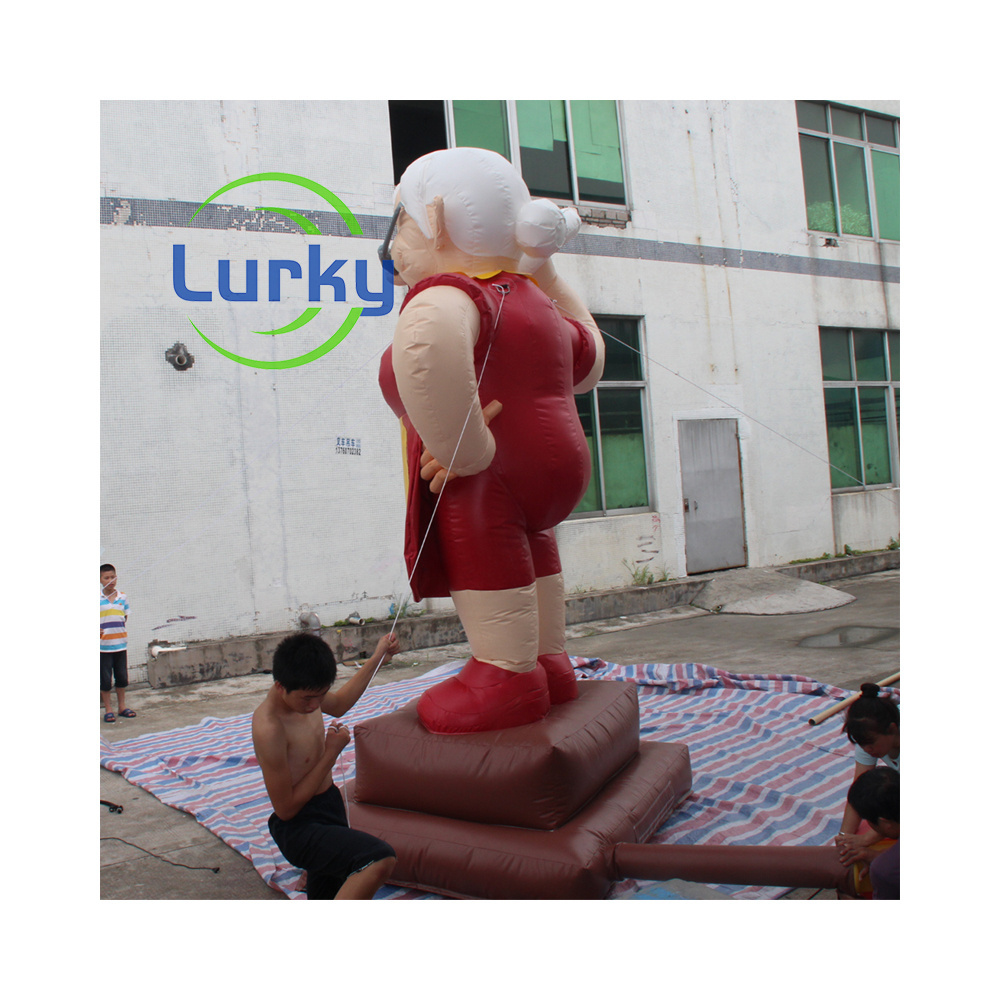 Hot Selling Inflatable Holland Balloon Old Women Humanoid Balloon Inflatable Human Balloon