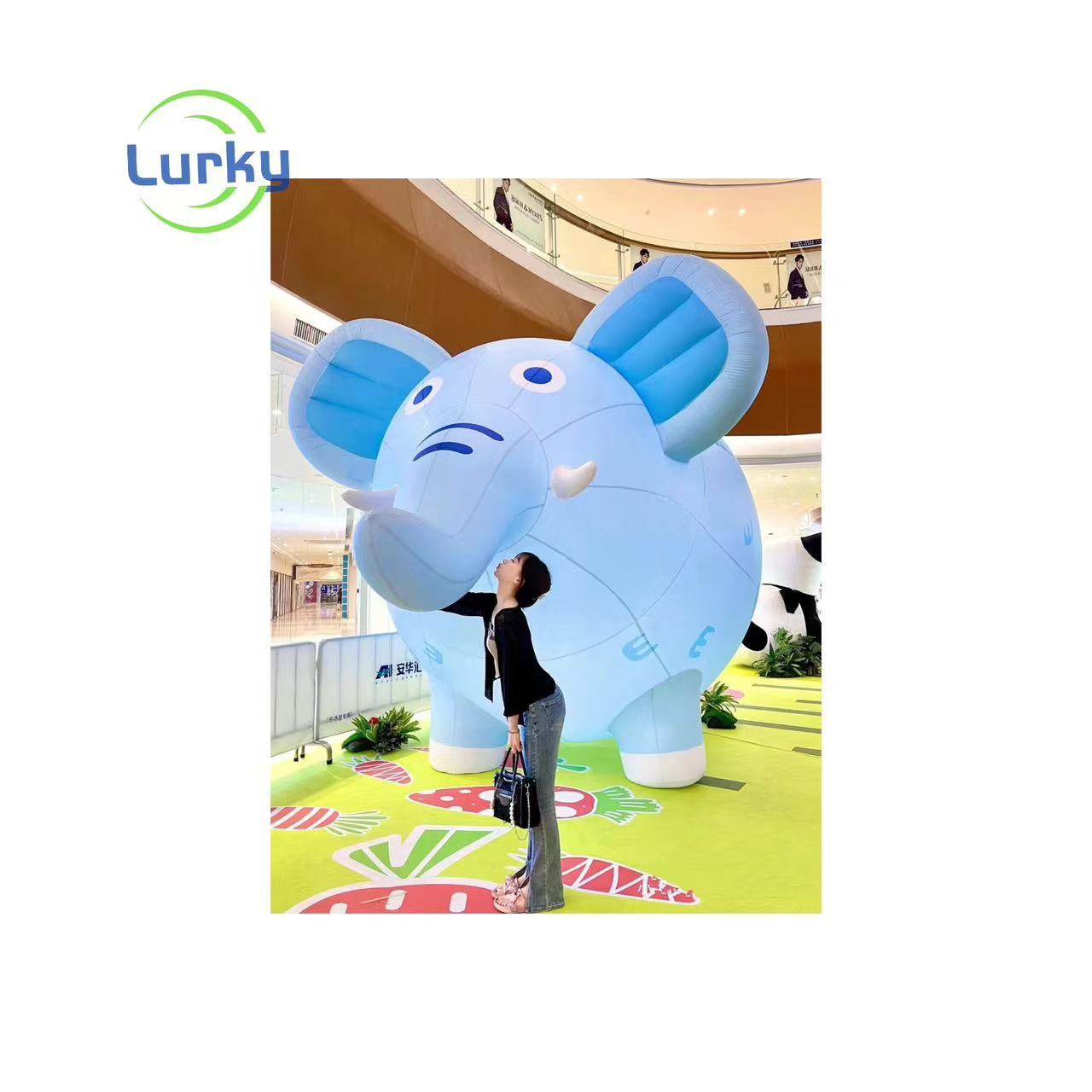 Advertising Inflatable Decoration Blow Up Cute Black Bear Inflatables 5m Giant Inflatable Cartoon Character Model FACTORY PRICE