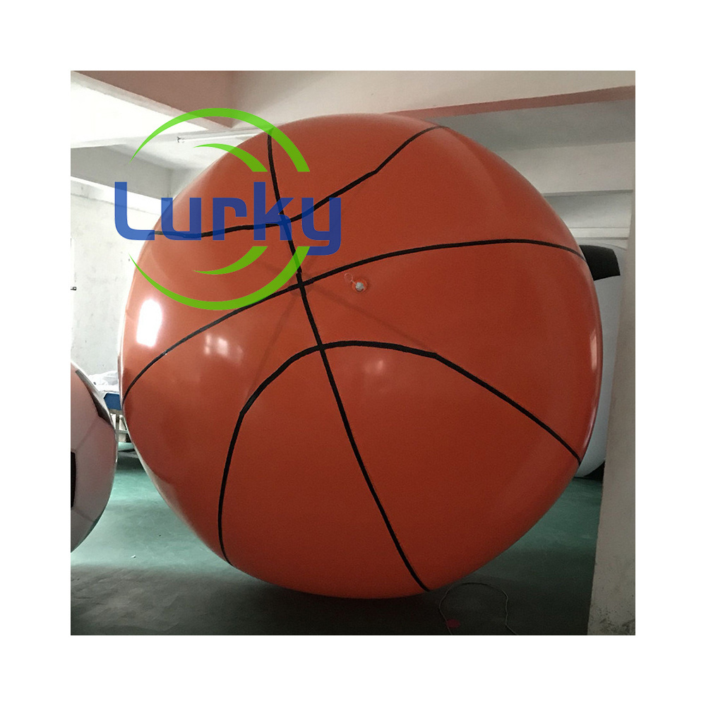 Various inflatable models for ball Giant Inflatable Basketball, Baseball, Volleyball, Beach Ball Sports Balloon with Printing