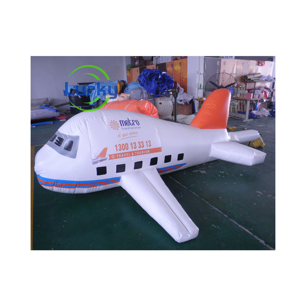 Customized Inflatable Plane Balloon Inflatable Plane Aircraft Model Model Aircraft For Decoration