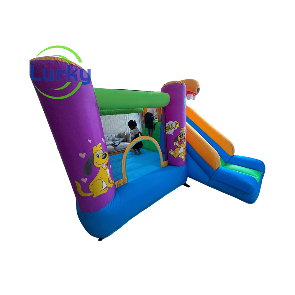 Commercial Mini Pall Pool And Blower White Blow Up Jumper Castle Kids Inflatable Bounce House