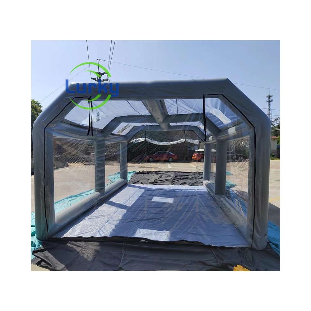 HIGH QUALITY PVC material inflatable tent car garage suitable for outside air inflatable car cover