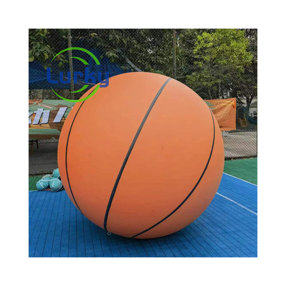 Custom Sport Games Kids Children Inflatable Toy Ball Inflatable Big Rubber Ball Pvc Basketball