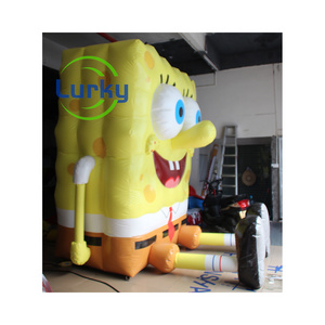 Inflatable Cartoon Characters Giant Advertising Inflatable Animal Cartoon Inflatable Spongebob For Decoration