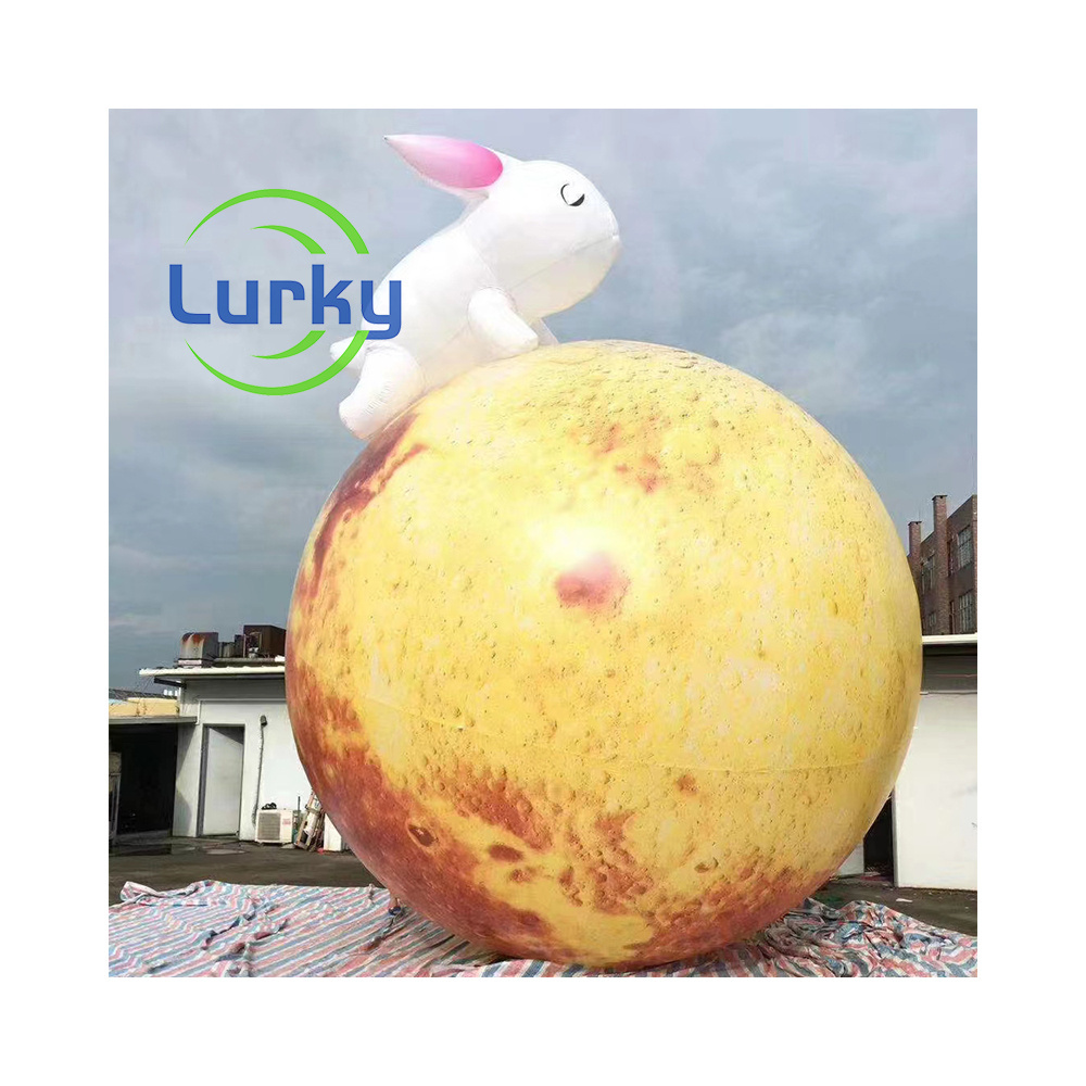 Customized Large Inflatable Animal Cartoon Giants Inflatable Rabbit Toys Balloon Festival Decoration