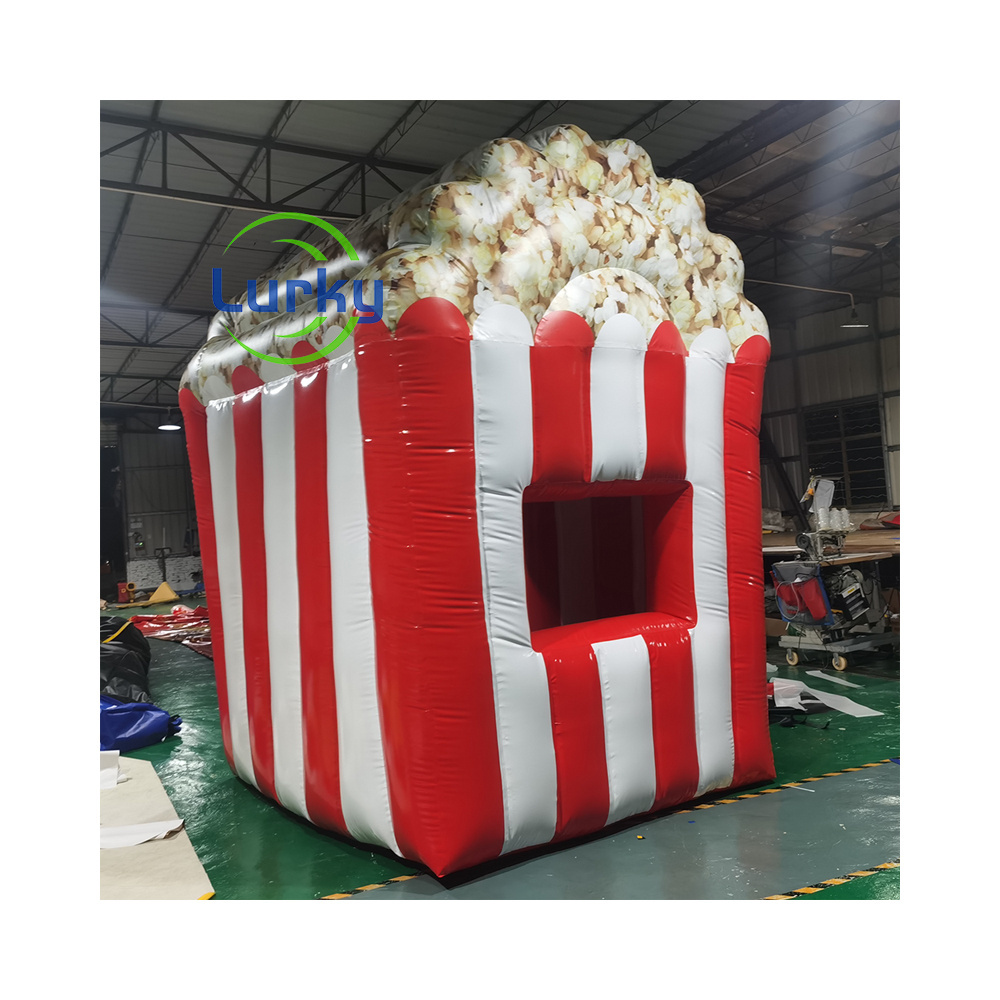 Inflatable Promotional Snack Shop Portable Inflatable Snack Kiosk Booth Inflatable Food Booth Tent