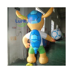 Custom High Quality Pvc Inflatable Tortoise Animal Advertisers Cartoon Models For Toys