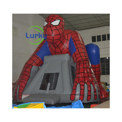 Commercial Inflatable Spiderman Spider Man Popular Playhouse Water Bouncy Bounce House inflatable Spiderman Spider Man Castle