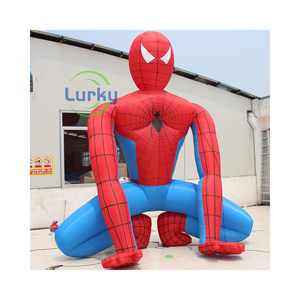 High Quality Model Air Cartoon Design Spiderman Advertising Inflatable Toy