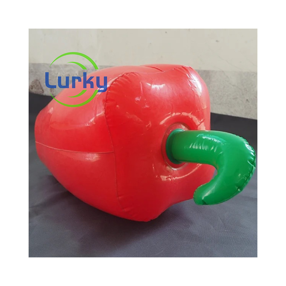 Inflatable Strawberry Model For Advertising Wholesale Price Inflatable Fruit In Decoration