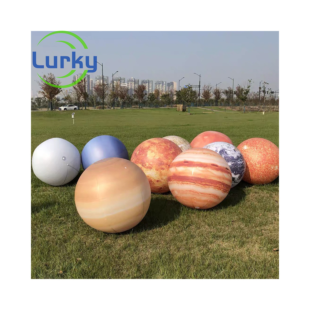 Party Planet Ball Solar System Planet Model Inflatable Moon Ball For Decoration