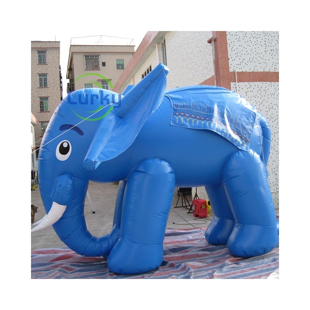 Custom Advertising Cartoon Huge Mascot Characters elephant Decoration Giant Inflatable Astronaut