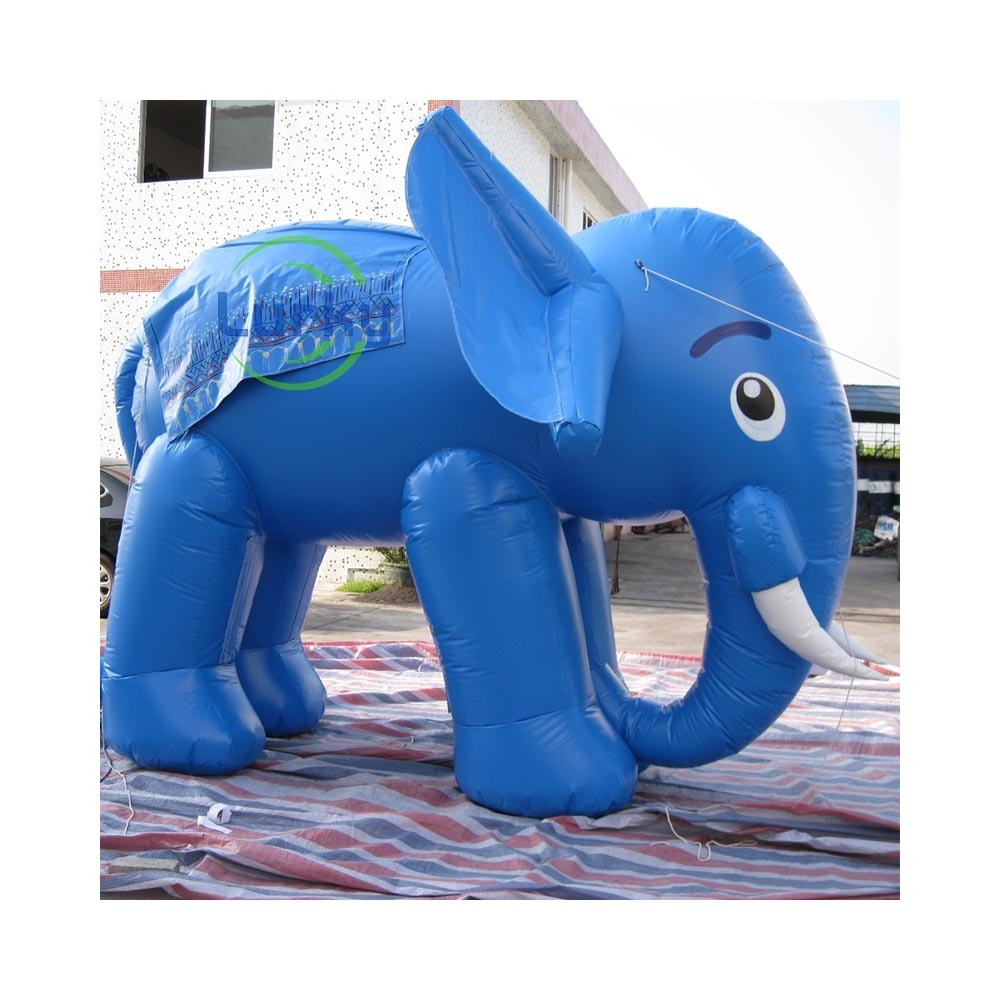 Custom Advertising Cartoon Huge Mascot Characters elephant Decoration Giant Inflatable Astronaut