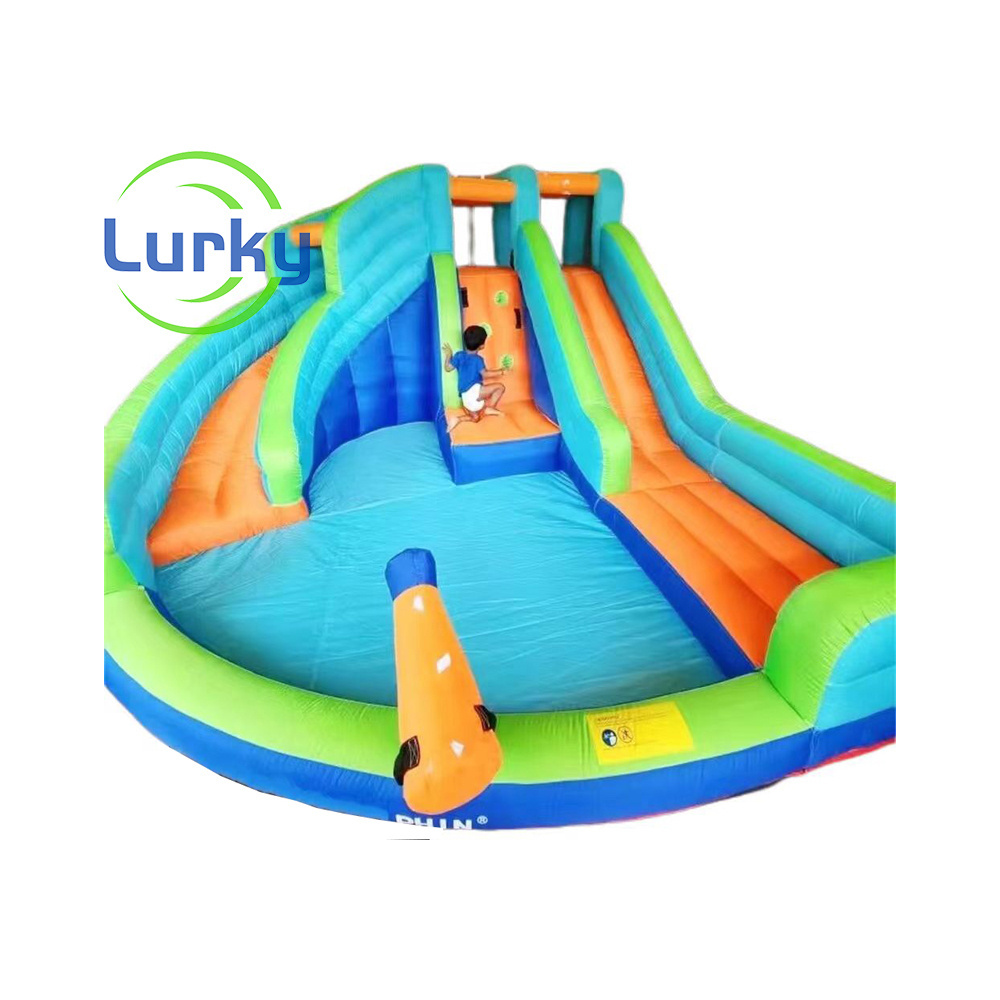 Commercial Mini Pall Pool And Blower White Blow Up Jumper Castle Kids Inflatable Bounce House