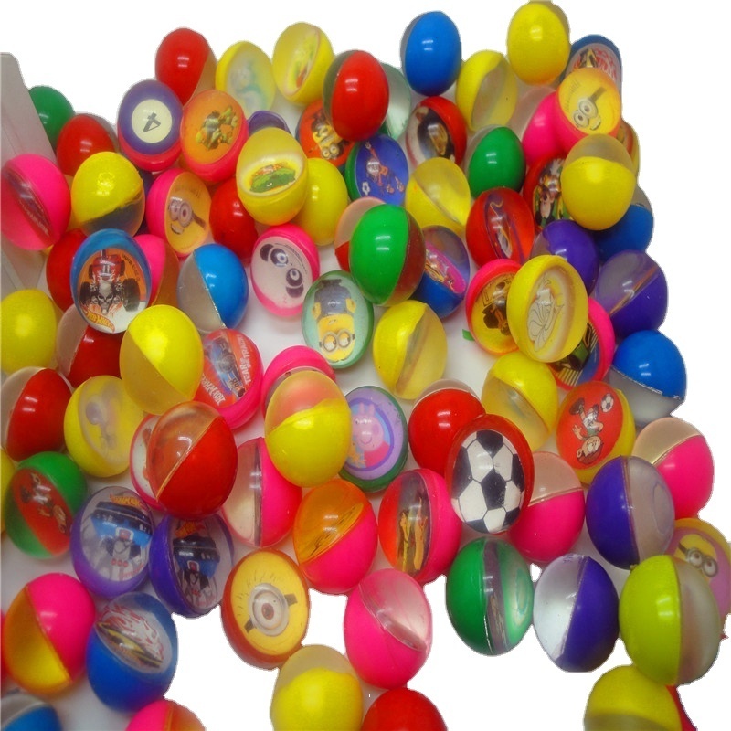 32mm bouncing ball Vending twisted egg machine 3.2cm high rubber bouncy balls