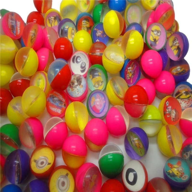 32mm bouncing ball Vending twisted egg machine 3.2cm high rubber bouncy balls